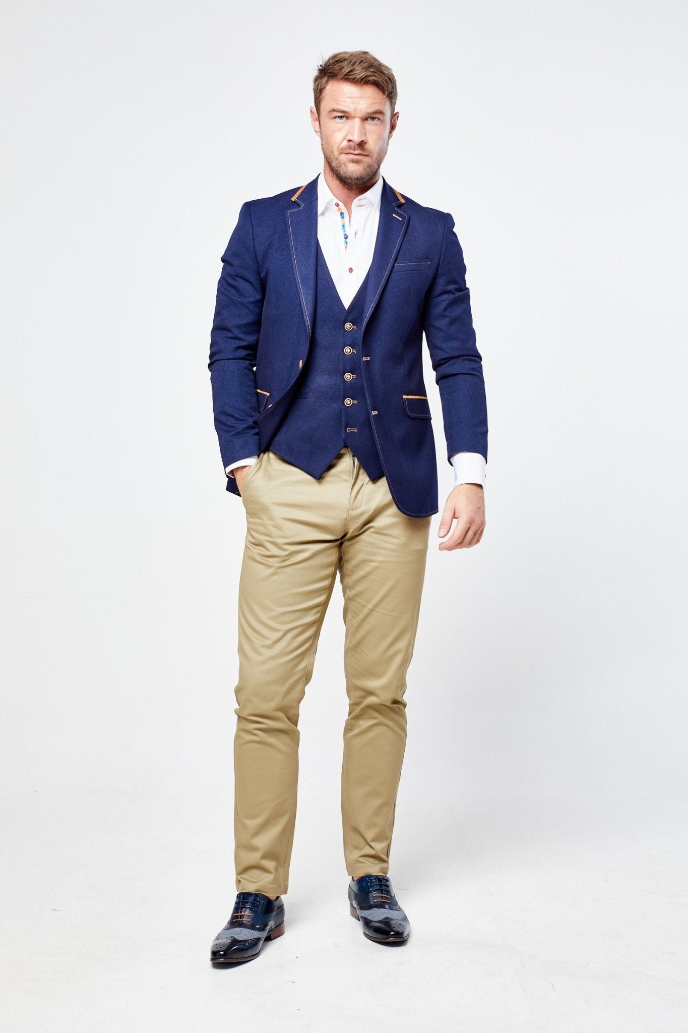 Claudio Lugli 1049 Blazer Waistcoat