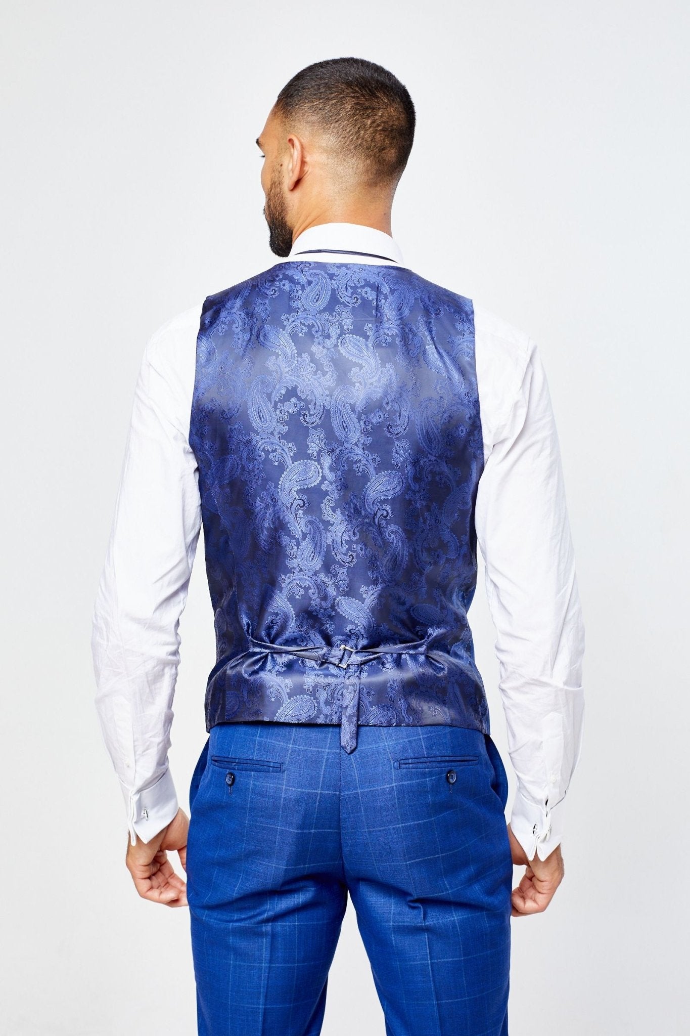 Rover Blue Men's Three Piece Suit