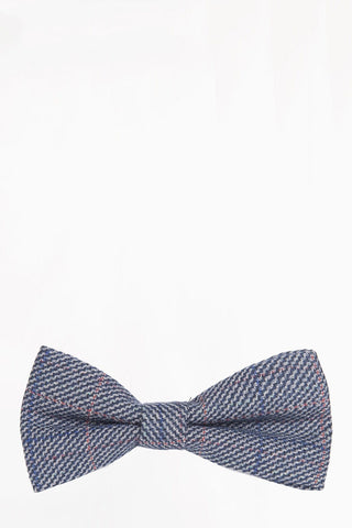 Hilton Blue Tweed bow tie