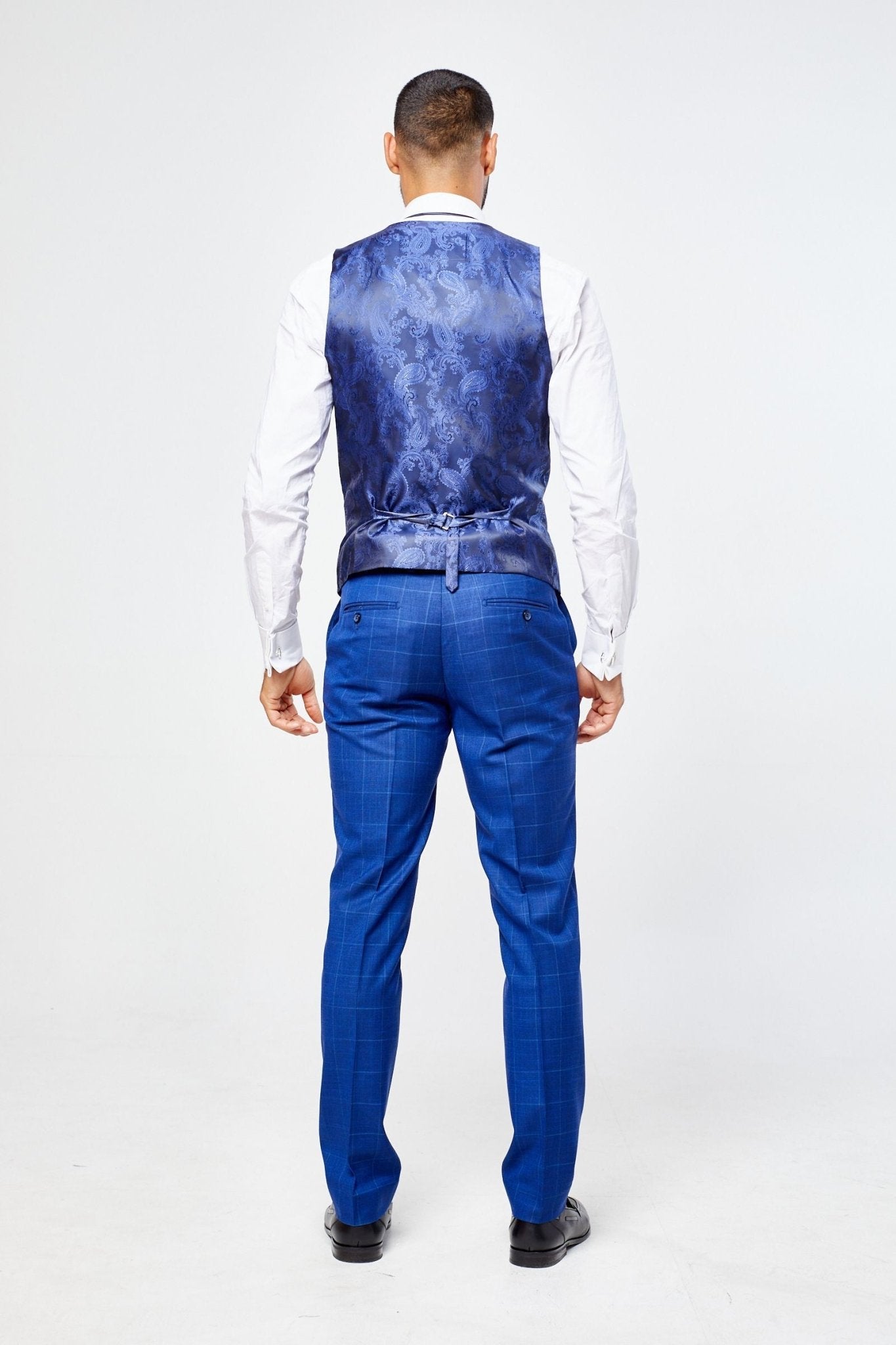 Rover Blue Men's Three Piece Suit