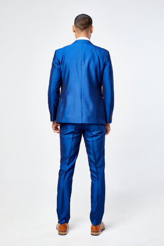 Kingsley Blue Men's Three Piece Suit