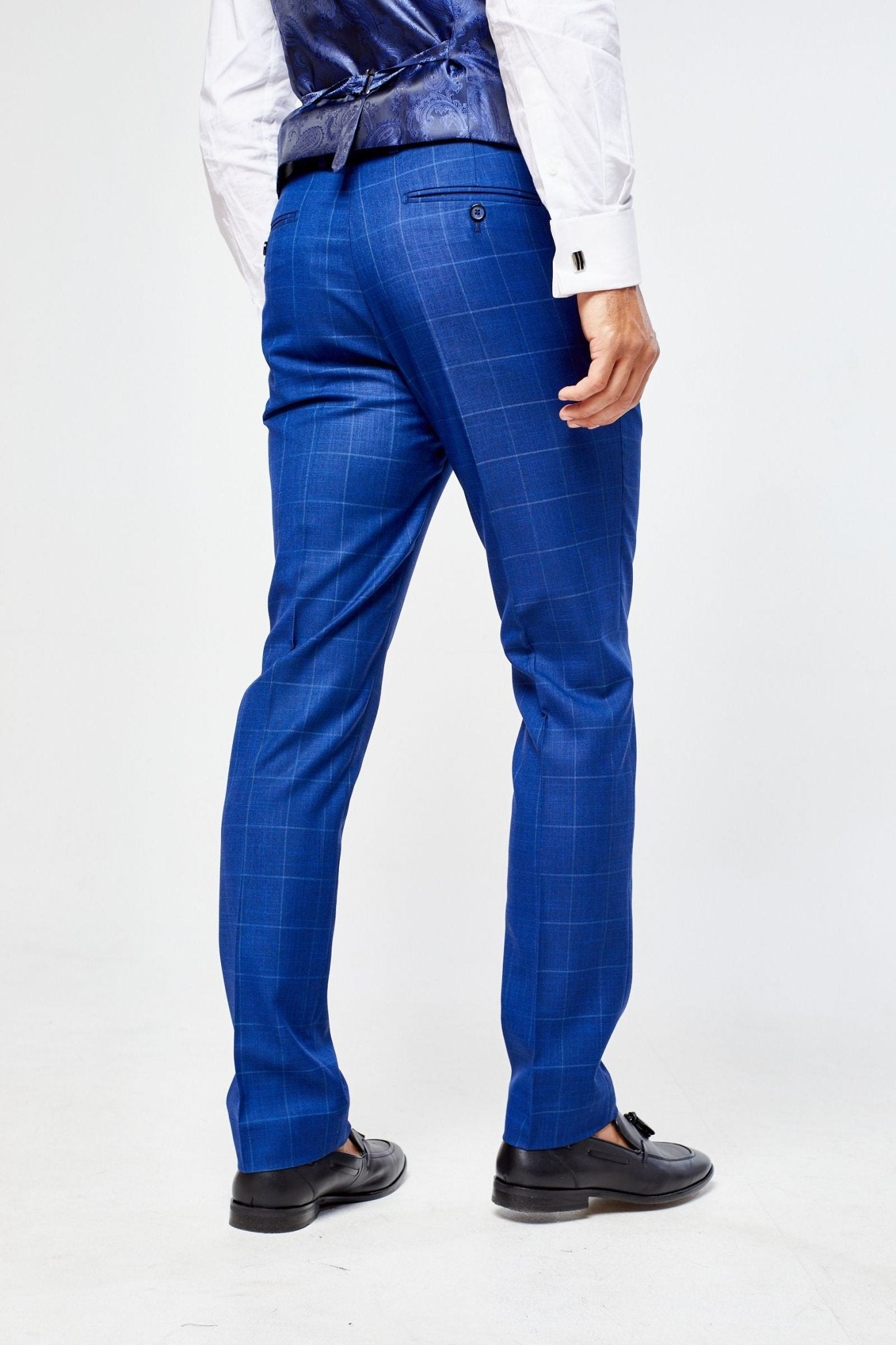 Rover Blue Men's Three Piece Suit