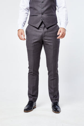 Charles Charcoal Three Piece Suit