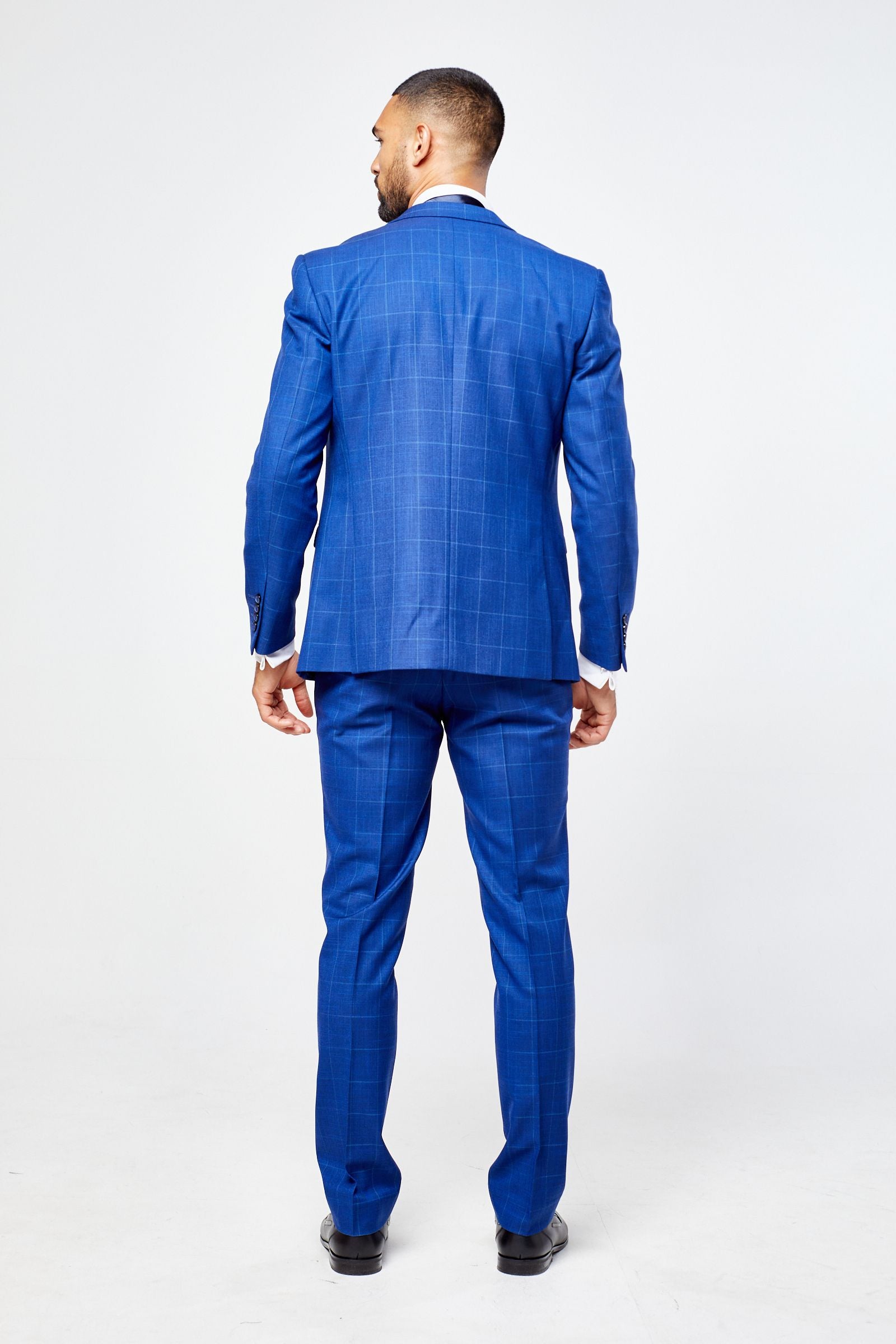 Rover Blue Men's Three Piece Suit