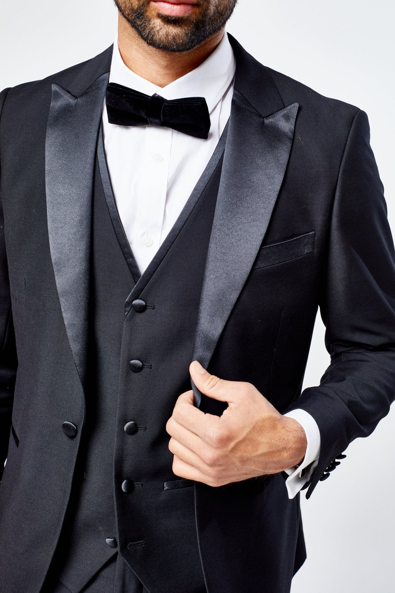 Harry Black Men's Three Piece Suit