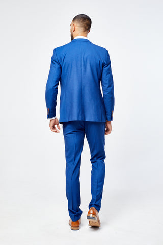 Mayfair Blue Three Piece Suit