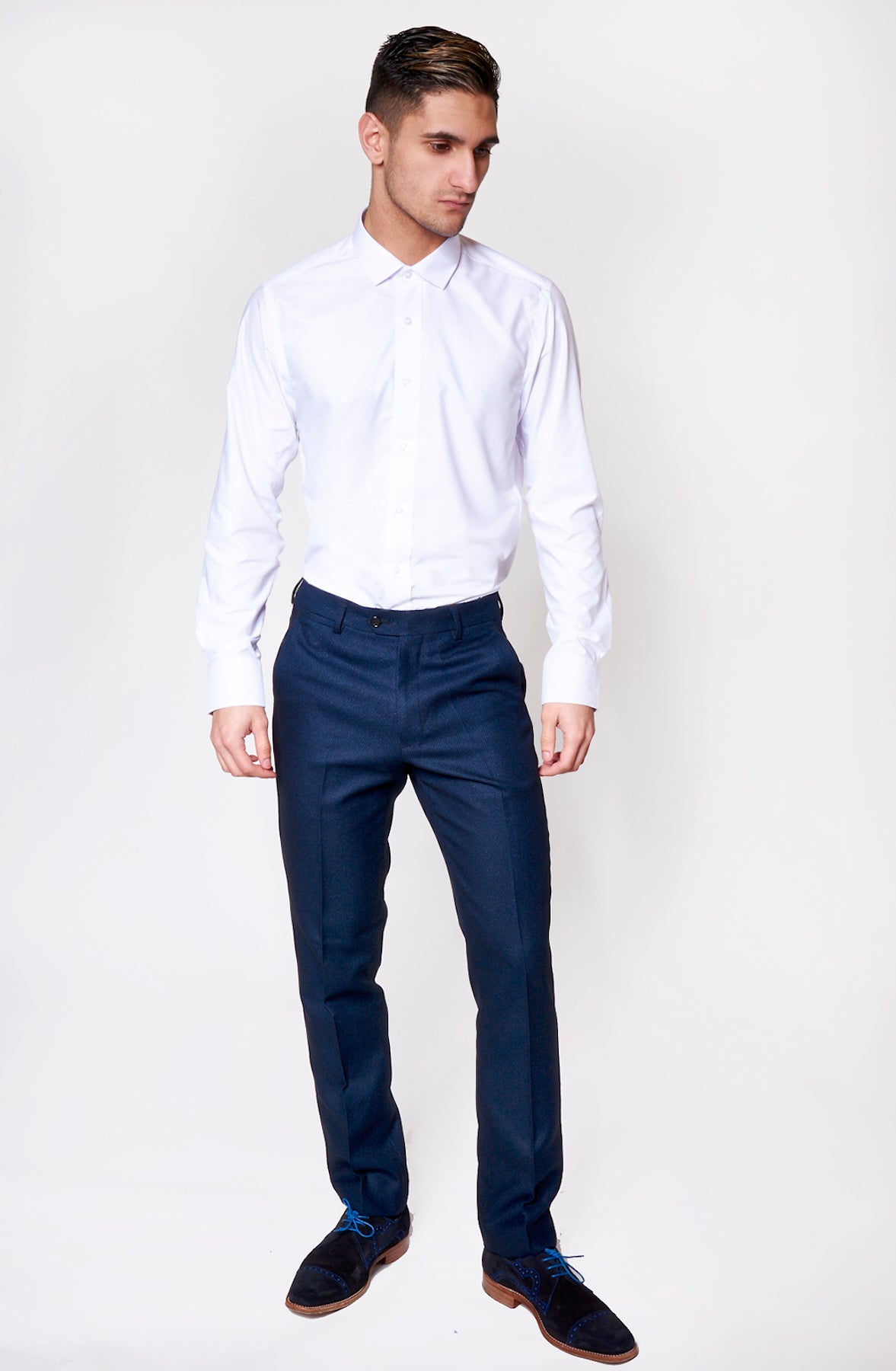 Marc Darcy Callum blue Three Piece Suit