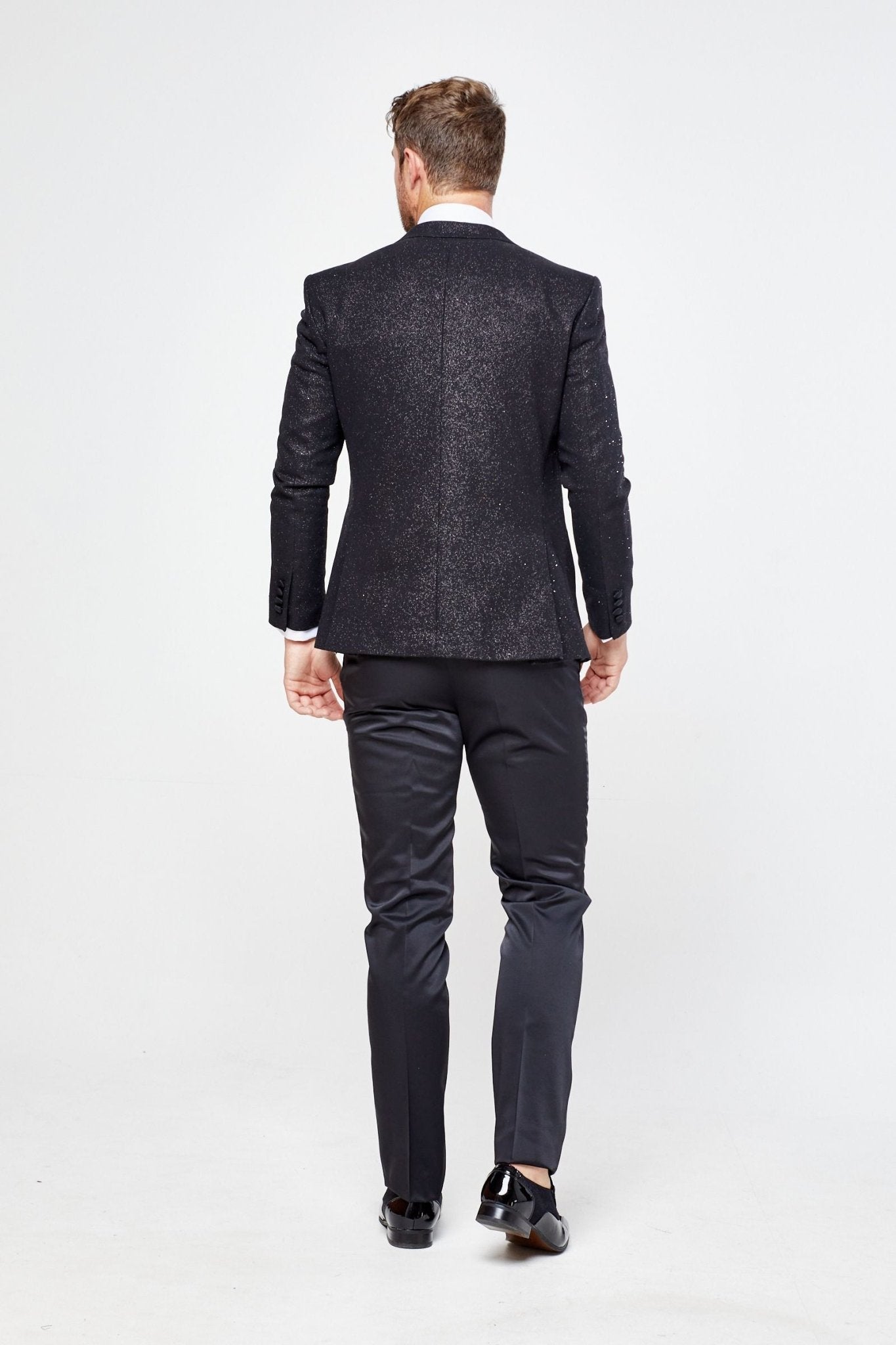 Santoro Milan's Three Piece Sparkle Tux