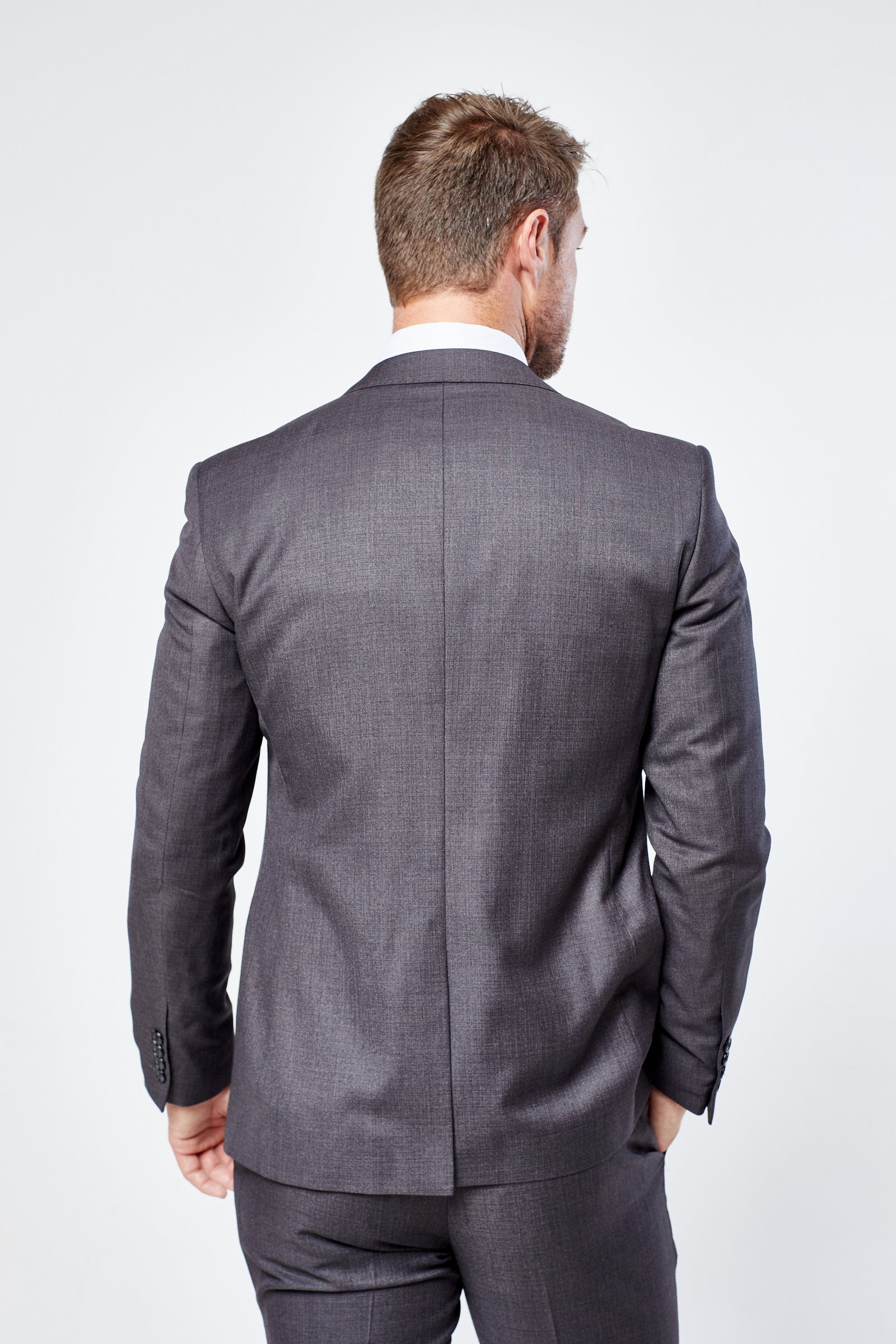 Charles Charcoal Three Piece Suit