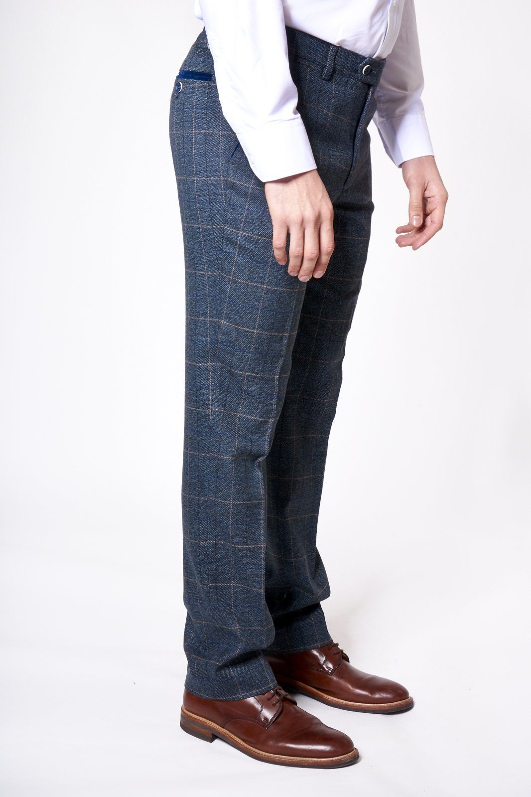 Marc Darcy Scott Blue Trousers