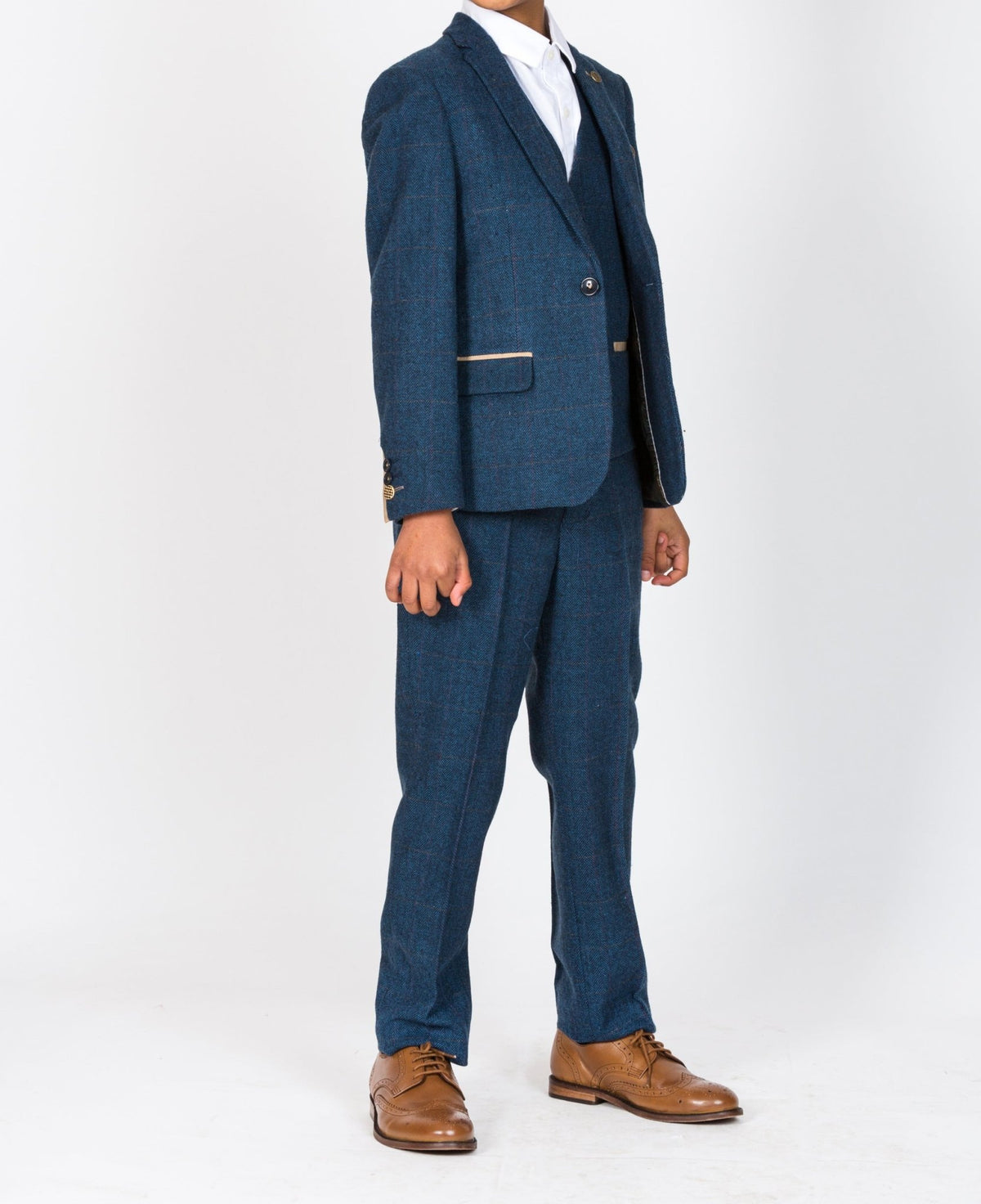 Marc darcy Dion checked Tweed Suit