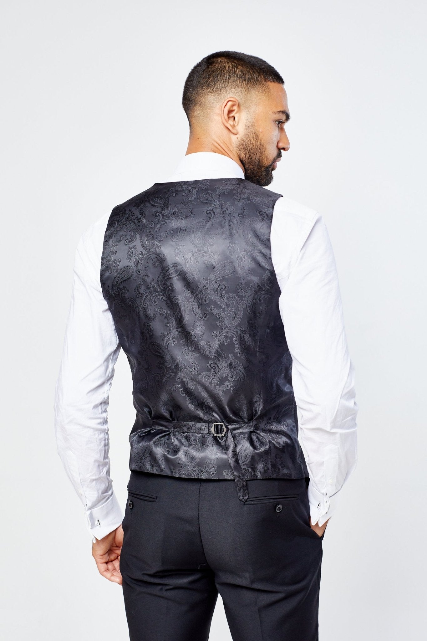 Harry Black Men's Three Piece Suit
