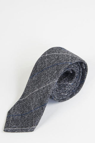 Scott Grey tweed tie