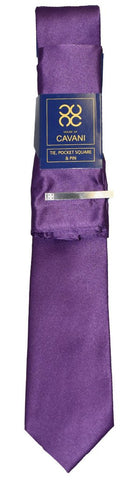 Purple Tie set