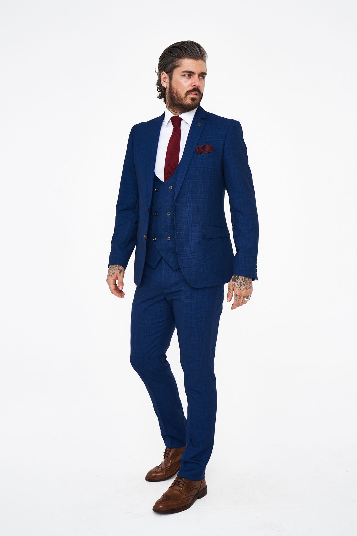Royal Blue - Three Piece Suit