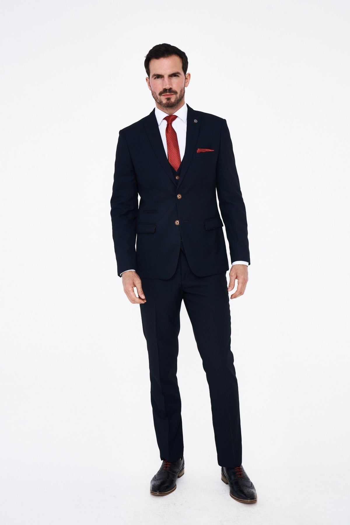 Marc Darcy Max Three Piece Suit