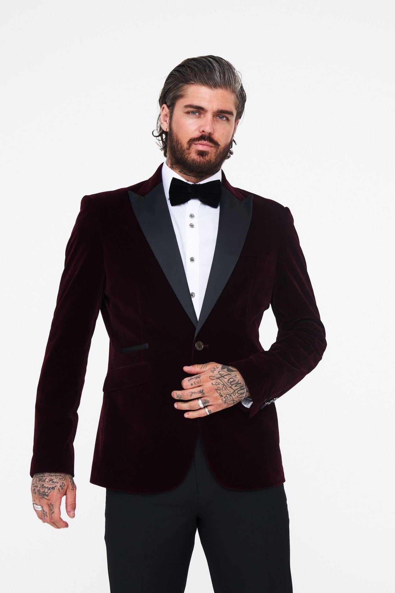 Cavani Rosa Velvet Blazer